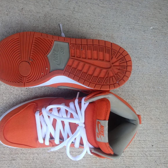 Nike Dunk SB High Urban Orange Bamboo - Picture 5 of 8